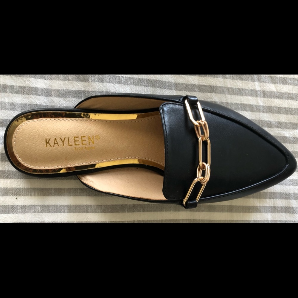 Slip on flat shoes Mules